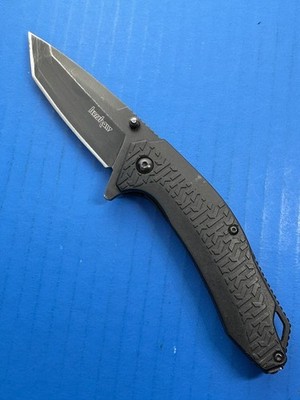 Kershaw 3840BLK Freefall Black Pocket Knife Tanto Blade - Parts/Repair/Mods