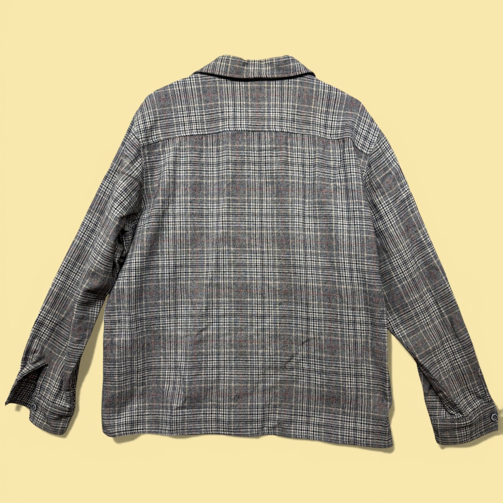 Vintage Pendleton Plaid 70s Wool Button Down Shir… - image 10