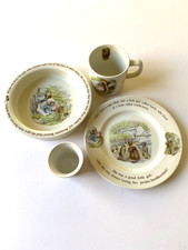 Wedgwood Beatrix Potter Mrs Tiggy-Winkle 4 Piece Dish Set