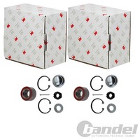 2X NK RADLAGER-SATZ Vorne Passend FÜR Opel Combo Corsa Meriva Tigra Links+Rechts