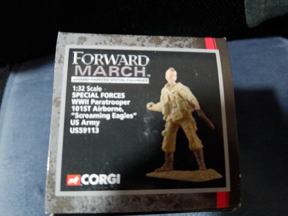 CORGI 1/32 scale US59113 101st AIRBORNE SCREAMING EAGLE-US ARMY WWII - Image 2 of 4