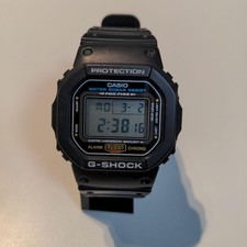 G SHOCK DW5600E Digital Watch Black Classic Timepiece Rugged Outdoor