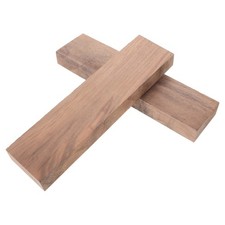  2 Pcs Walnut Carving Material Wood Sheet Pieces for Crafts Thick Panels