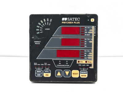 SATEC PM130EH PLUS MULTI-FUNCTIONAL POWER METER