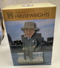 Frank Lloyd Wright Limited Edition Bobblehead In Box.