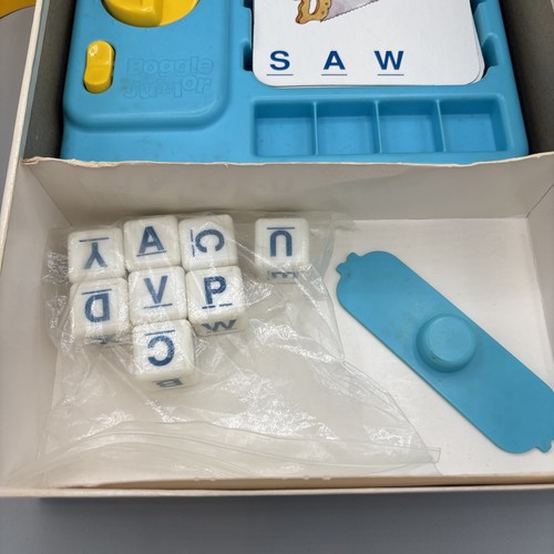 VTG 1988 Boggle Junior Game Toddlers Kids Educational Learning Words COMPLETE - Picture 6 of 6