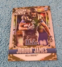 2015 Panini Prizm Draft Picks Jordon James UCLA Camo Rookie 101/199 #204
