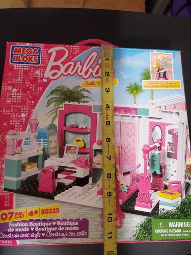 Barbie Mega Bloks Build N Style Fashion Boutique Set 2012, Brand New, Rare - Picture 5 of 5