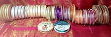 HUGE LOT of VINTAGE  RIBBON  Various Colors Pink White Purple Misc 30+