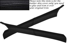 Schwarz Naht Für Mercedes 190 W201 2X Windschutzscheibe Säule Lthr Bezüge