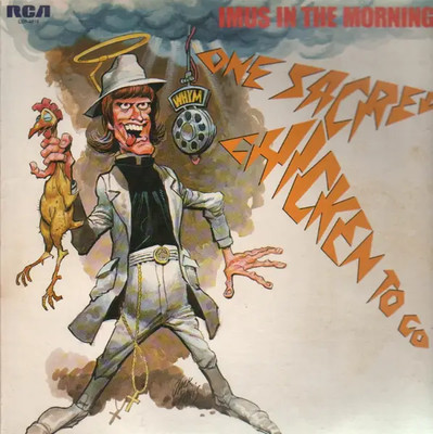 Imus In The Morning One Sacred Chicken To Go NEAR MINT RCA Vinyl LP