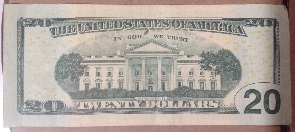 Fancy Birthday Note October 17, 1997 US Currency $20 Series 2013 FRN MB19971710A - Image 2 of 2