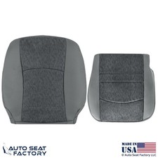 2013-2018 For Dodge Ram Slt Cloth Front Driver Replacement Seat Covers Dark Gary 2013-2018 For Dodge Ram Slt Cloth Front Driver Replacement Seat Covers Dark Gary