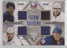 2013-14 Titanium Team Building Quad Materials 99/100 Kyle Okposo Josh Bailey 4ry