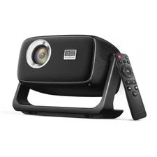[Built in APP & Auto Focus] Native 1080P 4K Support Projector with Bluetooth