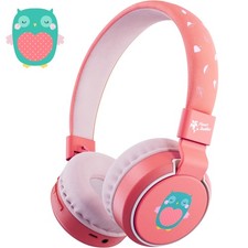 Kids Headphones, Foldable Wireless On Ear Bluetooth Headphones for Kids with ...