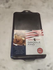 17.4 Inch Nonstick Aluminum Griddle Plate for Double Burner Cooking