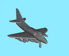 GAGA 1/540 US NAVY A-4 Skyhawk for aircraft carrier 3D Print kits (6 sets)