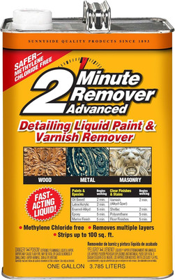 2 Minute Remover Advanced Paint & Varnish Remover, 1 Gallon - Liquid