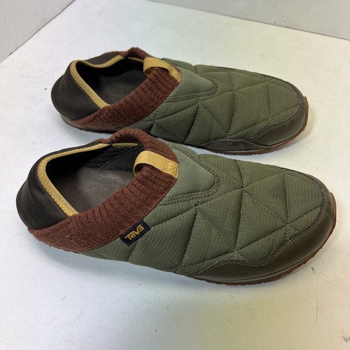 Scarpe slip on Teva uomo taglia 11 ReEmber Ember Moc Plaza tortora oliva 1125472 - Foto 7 di 19