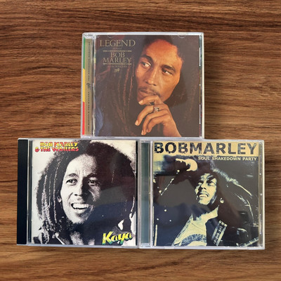 Bob Marley and Wailers Lot 3 CDs Legend Kaya Soul Shakedown Party Free Shipping