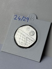 2011 Olympic Tennis 50p Coin Fifty Pence Circulated Good Condition London