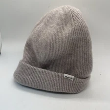 Madewell Wool Cuffed Beanie 100% Merino Ribbed Mid-Weight Unisex Winter Hat OS