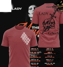 Lady Gaga The Mayhem Ball Tour 2025 AOP 3D T-Shirt