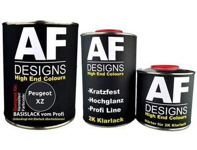 FÜR Peugeot XZ Noir Caldera Nacre 2,5L Autolack Set Klarlack Härter