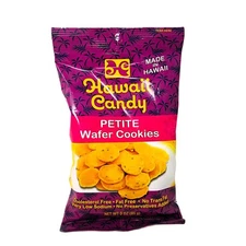 Hawaii Candy Petite Wafer Cookies 3oz Bag | Made in Hawaii | Light Island Snack
