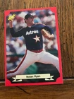 Nolan Ryan 1988 Classic Red Baseball Card