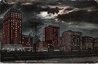 Postcard BUILDING SCENE Chicago Illinois IL m/09 AI3600