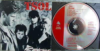 TSOL- Revenge- ENIGMA 1986- Printed in USA- Manufactured in South Korea- RAR