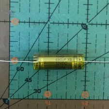 Sprague Wet Tantalum Capacitor 680uF 50v 134D687X9050K6 Hermetically Glass Seal