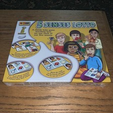 5 Senses Lotto Sensory Matching Game Ages 3 to 6 Teacher Learning By ORDA. New 