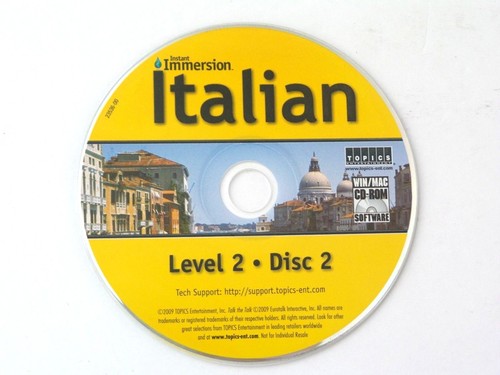 Instant Immersion by EuroTalk: Italian (9-Disc Set, Lvl. 1-3) - Picture 8 of 12