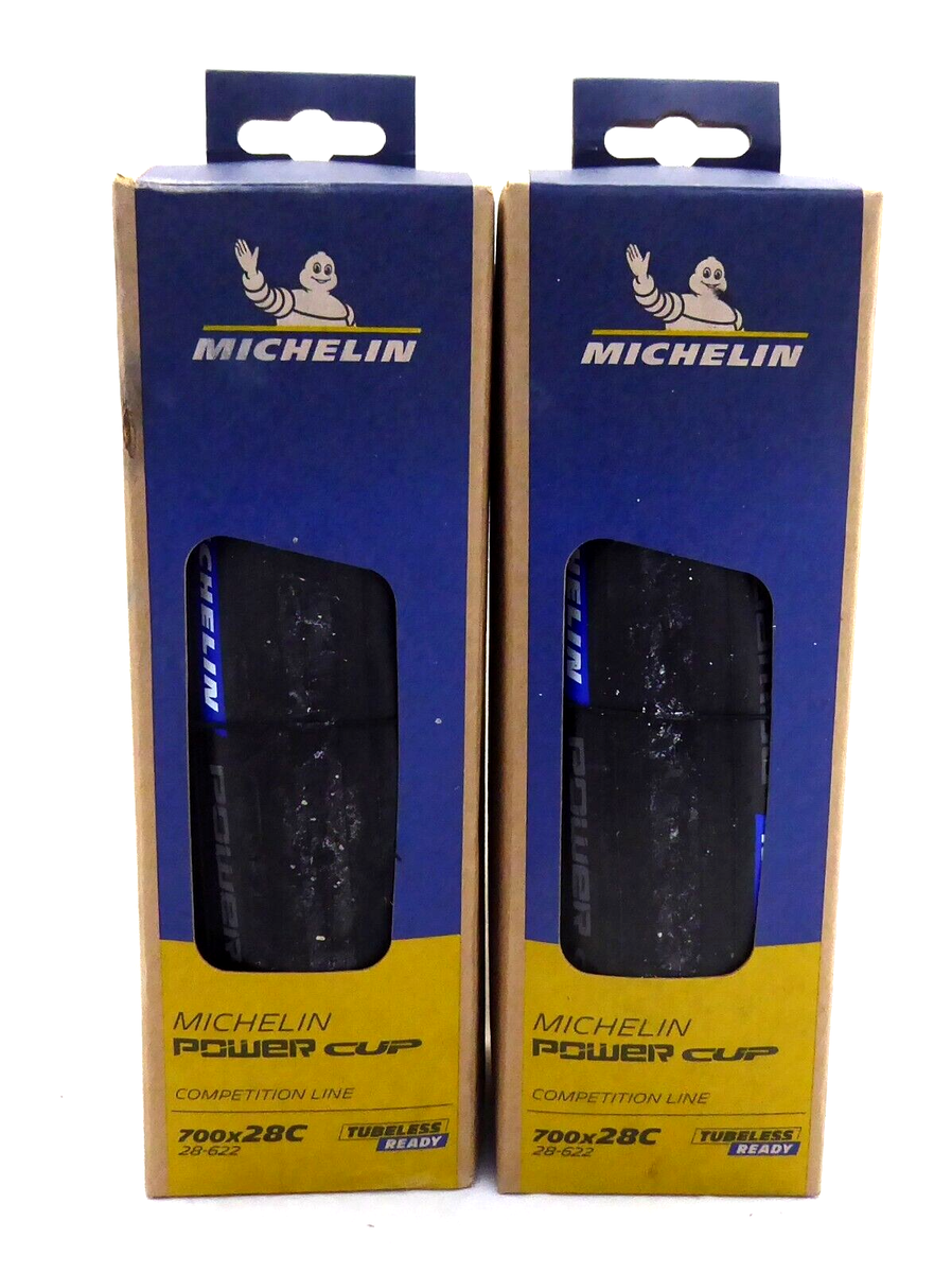 【新品】MICHELIN POWER CUP 28C Michelin Power Cup TLR, Tubeless, 700x28, Black, PAIR | eBay