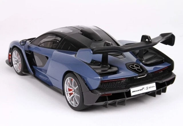 P18149A BBR 1:18 McLaren Senna Salon De L'fAuto Geneve 2018 Victory Gray - Image 2 of 4