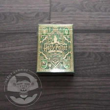 1 DECK Harry Potter Playing Cards Green (Slytherin) Theory11 Official Card Deck