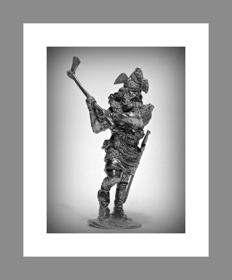 Soldiers Action Figurines Viking Warrior 9 Century AD 54 mm Tin. Unpaited