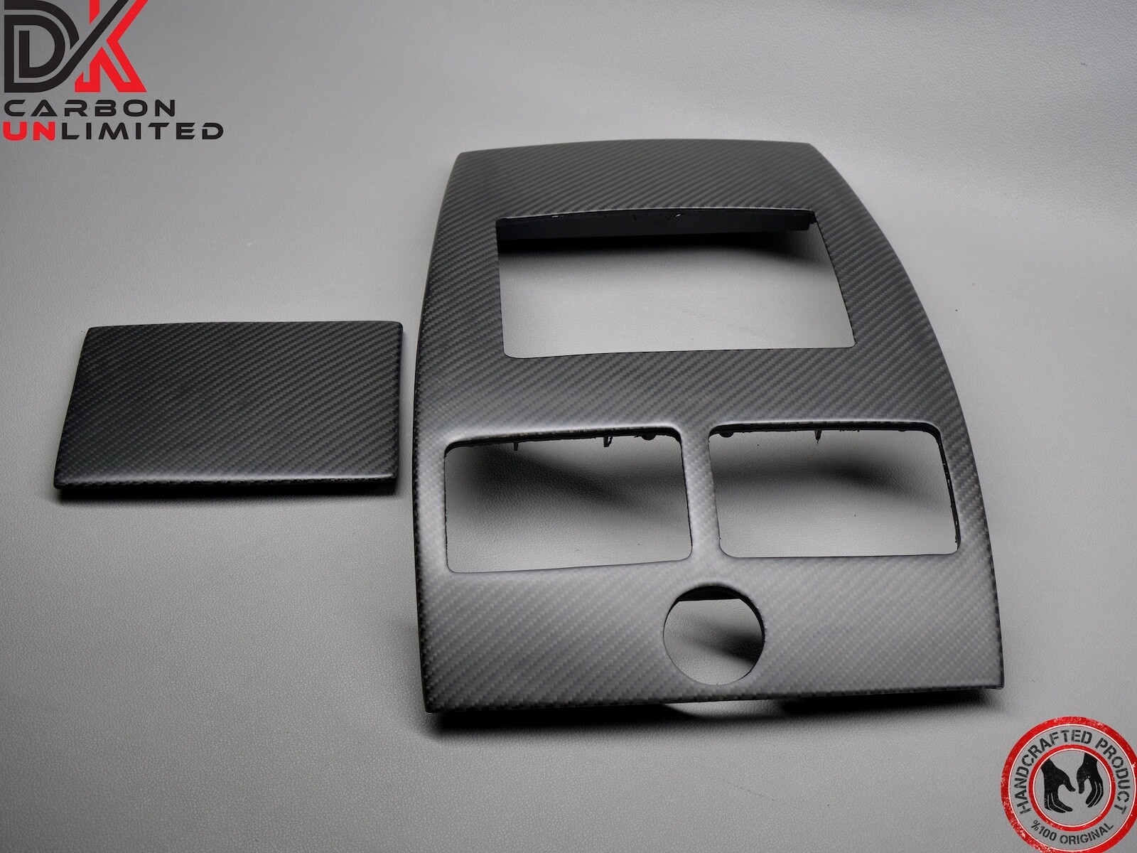 Aston Martin Vantage DBS DB9 Manual Matte Carbon Center Console Ski Slope Set x4