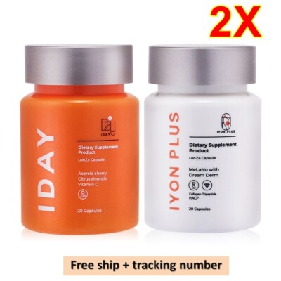 2X Vitamin Collagen Iday Iyon plus Anti-Aging Multivitamin Acne Hair Skin Nail