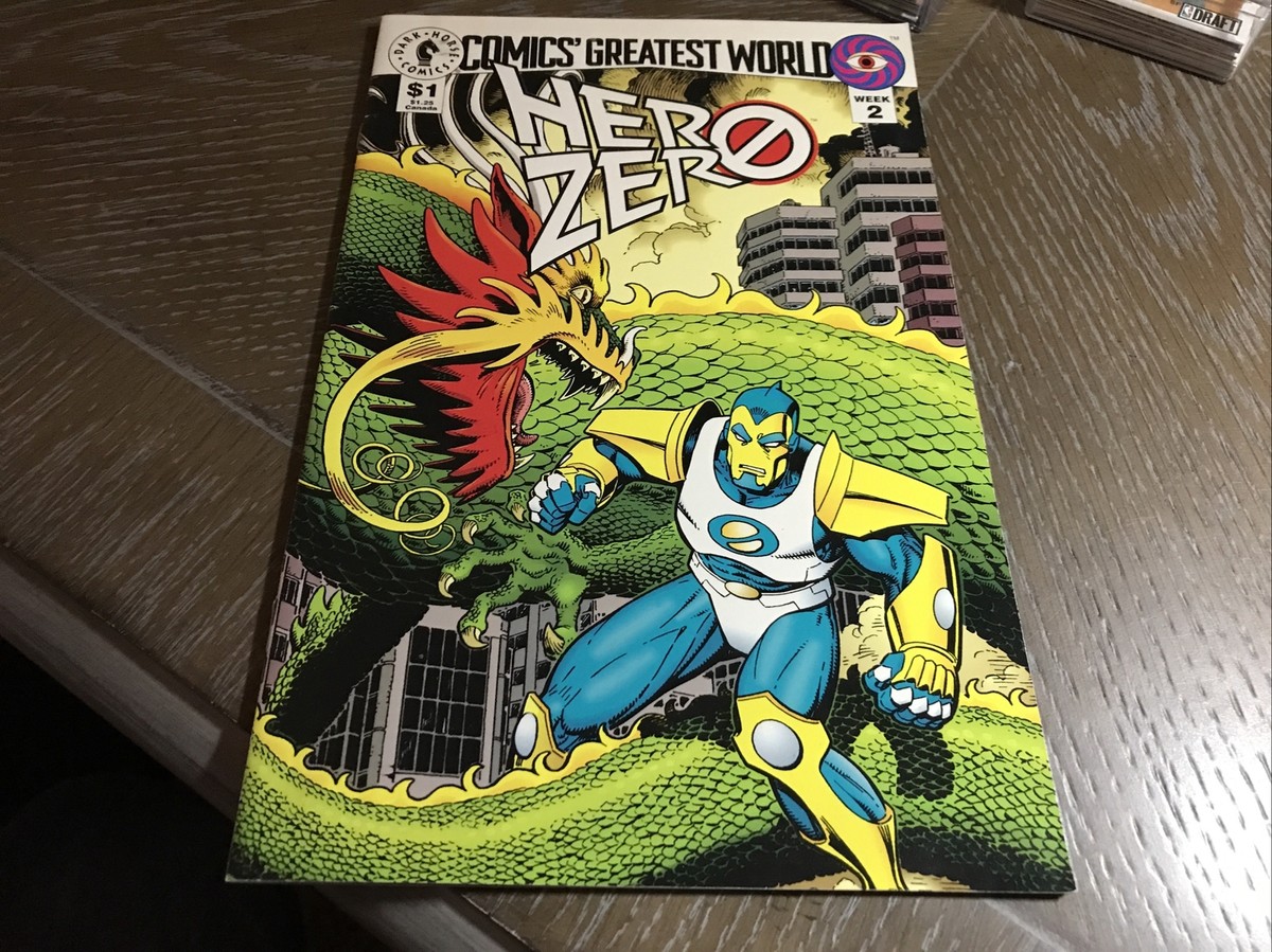 Hero Zero Week 2 September 1993 Dark Horse Comic Book + Bonus 1