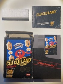 Clu Clu Land ASD Nintendo Nes 