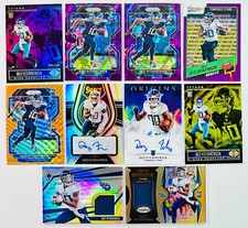 Dez Fitzpatrick 2021 Select Origins Auto Prizm Certified Phoenix Patch Serial #