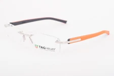 Tag Heuer 8108 014 TRENDS Orange Eyeglasses TH8108-014 54mm