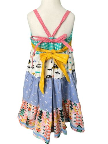 Matilda Jane Platinum Take A Trip Ellie Cars Dress NWOT Size 10 # 2/9 - Picture 2 of 4