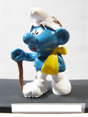 SCHTROUMPF SMURF SCHLUMPF: Smurf footballer SUPER Variante CNT Très Recherché ! EUR 20,00 - FR