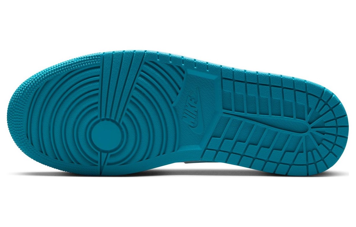 シューズ(男性用) Nike Air Jordan1 Low\"Aquatone\"553558-174 Nike Air Jordan 1 Low Aquatone White Teal 553558-174 Mens