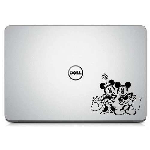 Disney Retro Mickey Minnie Vinyl Decal Sticker for Macbook Air Pro Laptop - Image 4 of 4